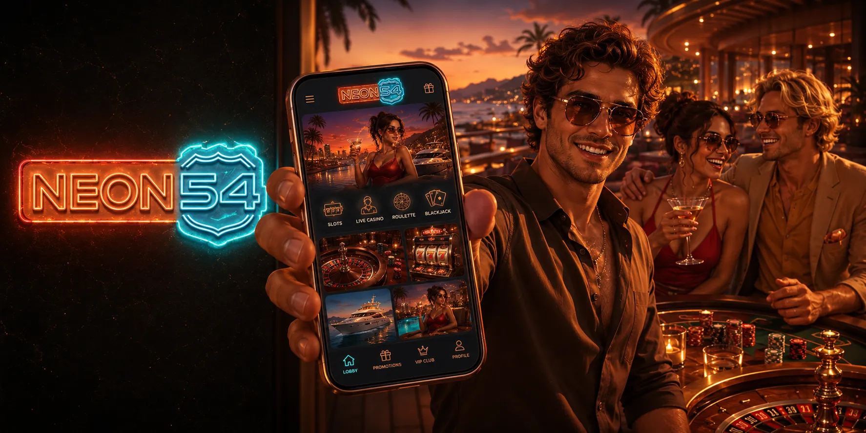 Στιγμιότυπο εφαρμογής Neon54 Casino